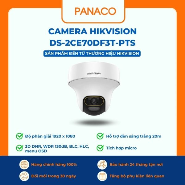 Camera Hikvision DS-2CE70DF3T-PTS