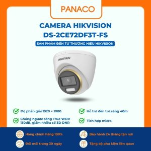 Camera Hikvision DS-2CE72DF3T-FS