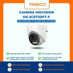 Camera Hikvision DS-2CE72DFT-F