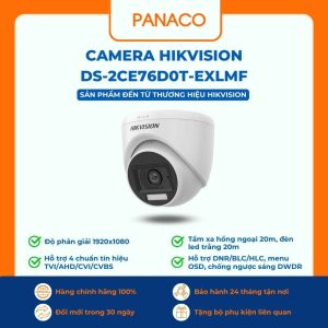 Camera Hikvision DS-2CE76D0T-EXLMF