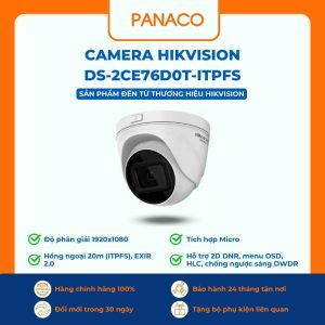 Camera Hikvision DS-2CE76D0T-ITPFS