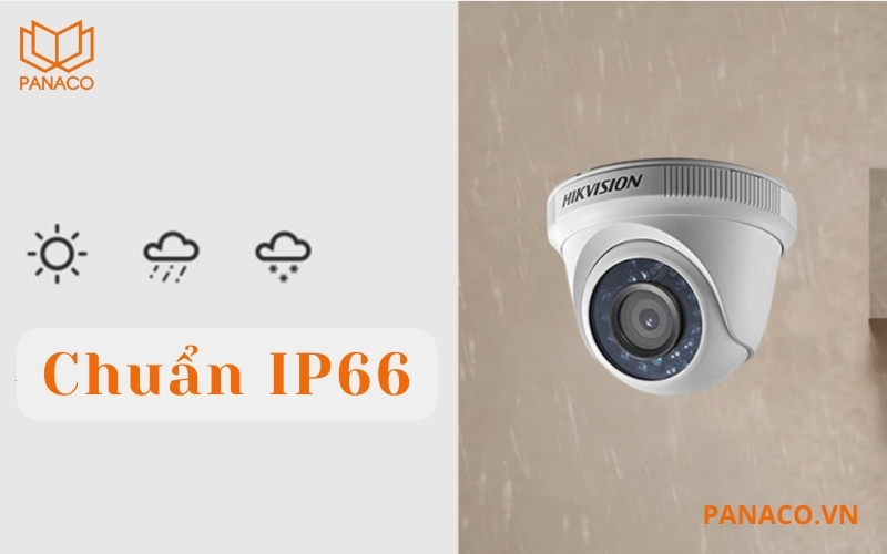 Camera Hikvision chống bụi và nước