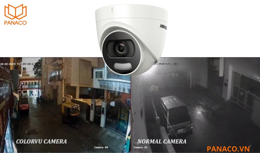 Camera Hikvision có màu ban đêm quan sát có màu suốt 24/7