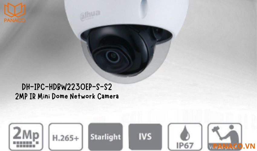 Camera IP Dahua DH-IPC-HDBW2230EP-S-S2