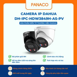 Camera IP Dahua DH-IPC-HDW3849H-AS-PV