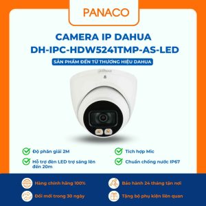 Camera IP Dahua DH-IPC-HDW5241TMP-AS-LED