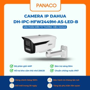 Camera IP Dahua DH-IPC-HFW2449M-AS-LED-B