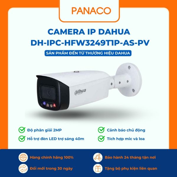 Camera IP Dahua DH-IPC-HFW3249T1P-AS-PV
