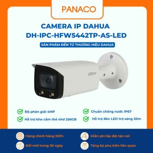 Camera IP Dahua DH-IPC-HFW5442TP-AS-LED