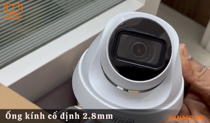 Camera IP Dahua được trang bị ống kính góc rộng