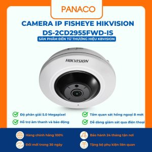 Camera IP FISHEYE Hikvision DS-2CD2955FWD-IS