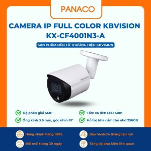 Camera IP Full Color Kbvision KX-CF4001N3-A