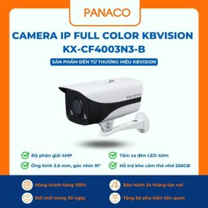 Camera IP Full Color Kbvision KX-CF4003N3-B