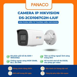 Camera IP Hikvision DS-2CD1067G2H-LIUF