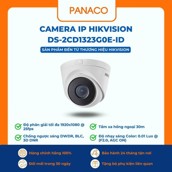 Camera IP Hikvision DS-2CD1323G0E-ID