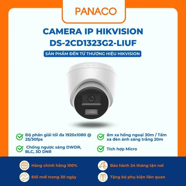 Camera IP Hikvision DS-2CD1323G2-LIUF