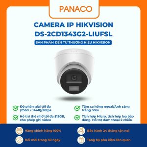 Camera IP Hikvision DS-2CD1343G2-LIUF/SL
