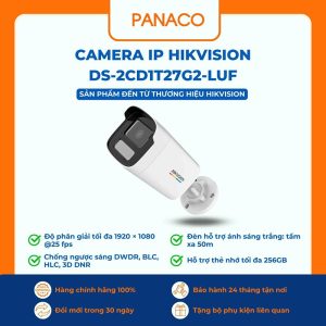 Camera IP Hikvision DS-2CD1T27G2-LUF