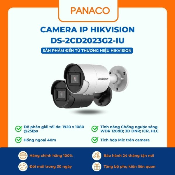 Camera IP Hikvision DS-2CD2023G2-IU