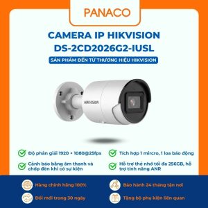 Camera IP Hikvision DS-2CD2026G2-IUSL