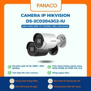 Camera IP Hikvision DS-2CD2043G2-IU