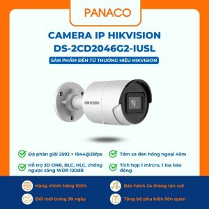 Camera IP Hikvision DS-2CD2046G2-IUSL