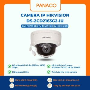 Camera IP Hikvision DS-2CD2163G2-IU