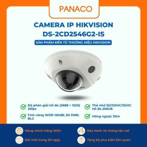 Camera IP Hikvision DS-2CD2546G2-IS