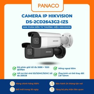 Camera IP Hikvision DS-2CD2643G2-IZS