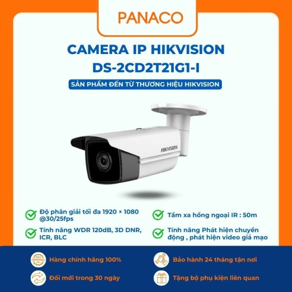Camera IP Hikvision DS-2CD2T21G1-I