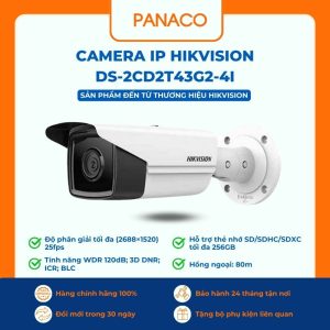 Camera IP Hikvision DS-2CD2T43G2-4I