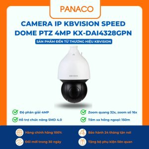 Camera IP KBVISION Speed Dome PTZ 4MP KX-DAi4328GPN3