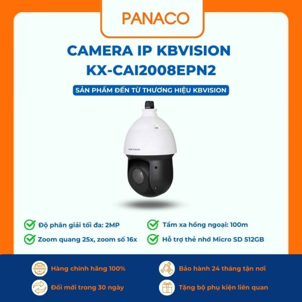 Camera IP Kbvision KX-CAi2008ePN2