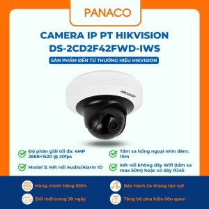 Camera IP PT Hikvision DS-2CD2F42FWD-IWS