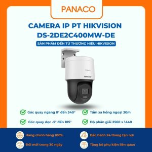 Camera IP PT Hikvision DS-2DE2C400MW-DE