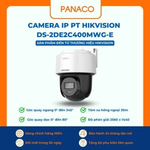 Camera IP PT Hikvision DS-2DE2C400MWG-E