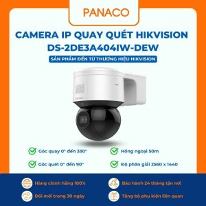 Camera IP Quay Quét Hikvision DS-2DE3A404IW-DEW