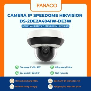 Camera IP Speedome Hikvision DS-2DE2A404IW-DE3/W