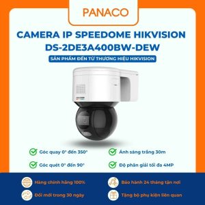 Camera IP Speedome Hikvision DS-2DE3A400BW-DE/W