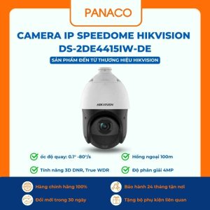 Camera IP Speedome Hikvision DS-2DE4415IW-DE