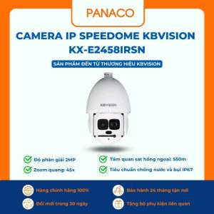 Camera IP Speedome Kbvision KX-E2458IRSN