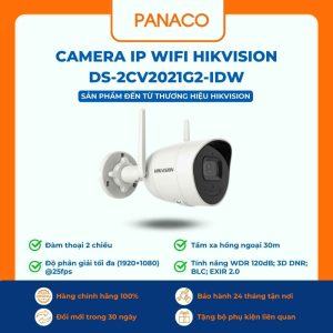 Camera IP Wifi Hikvision DS-2CV2021G2-IDW