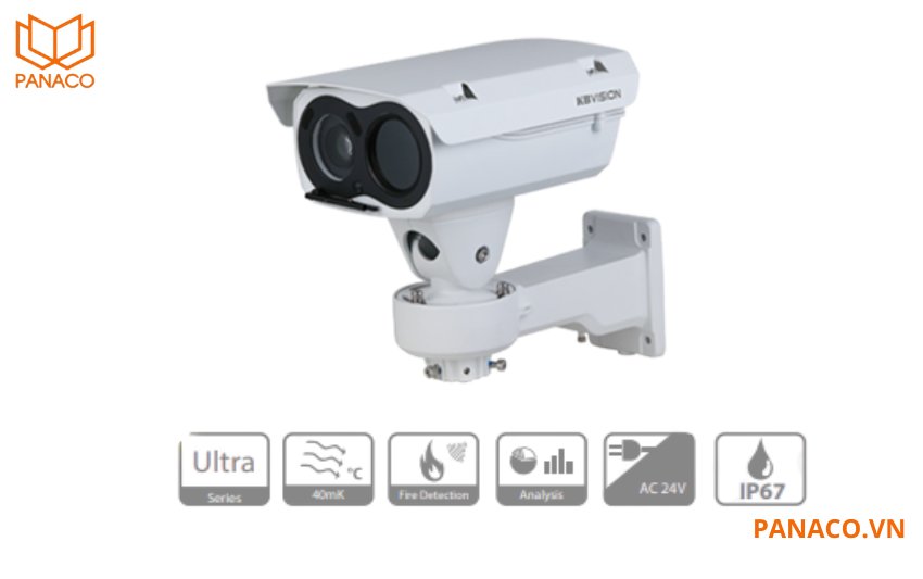 Camera IP cảm biến nhiệt Kbvision KX-F1459TN2