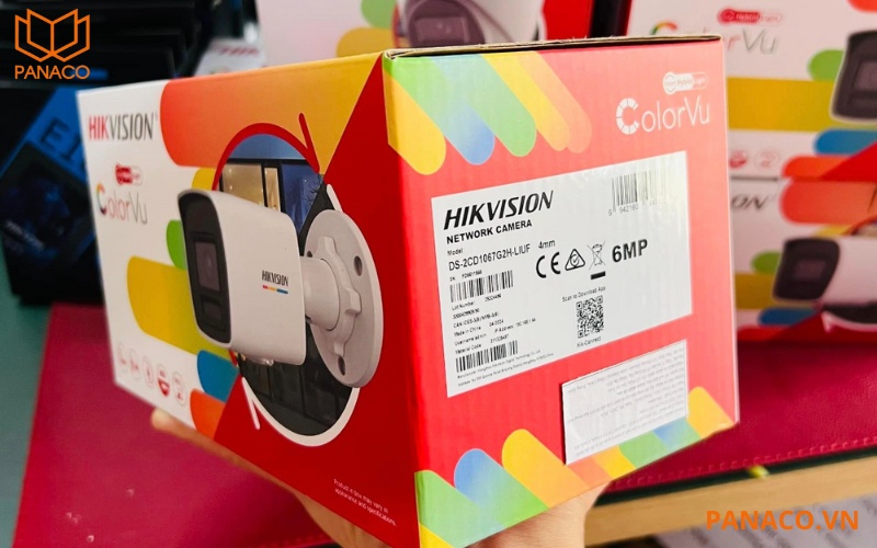 Camera IP hikvision ColorVu 6MP DS-2CD1067G2H-LIUF