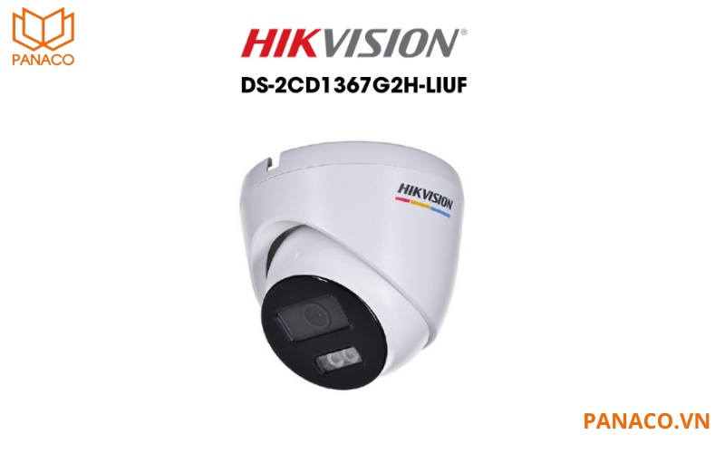 Camera IP hikvision ColorVu 6MP DS-2CD1367G2H-LIUF