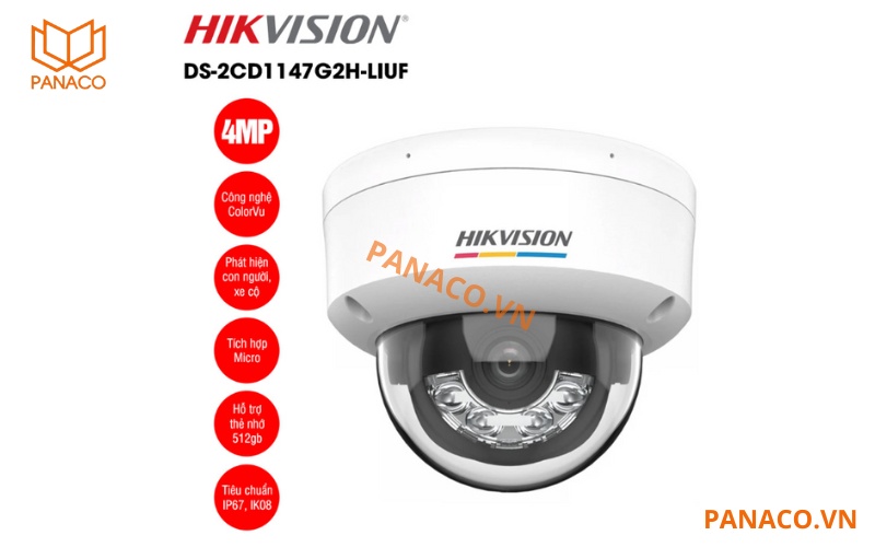 Camera IP hikvision ColorVu DS-2CD1147G2H-LIUF