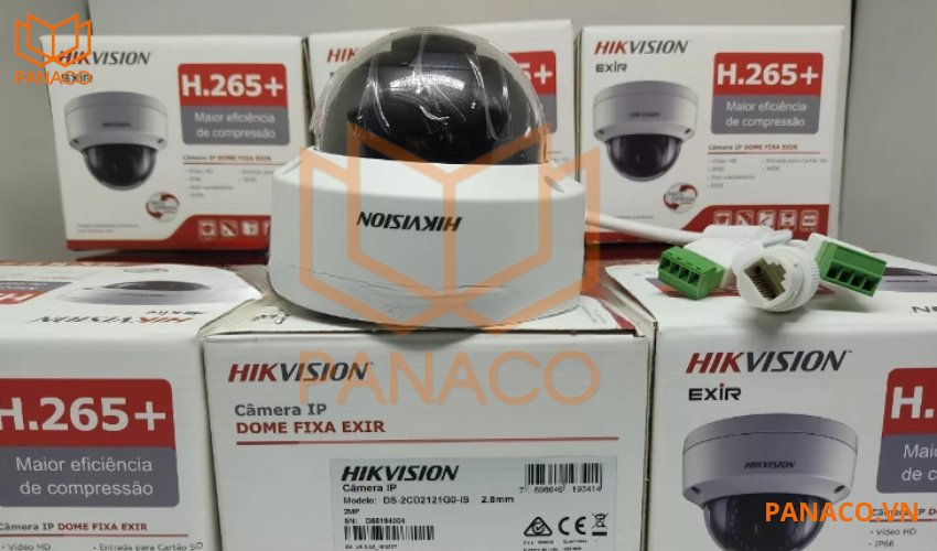 Camera IP hikvision bán cầu hồng ngoại DS-2CD2121G0-IS