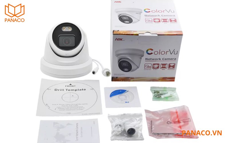 Camera IP hikvision có màu ban đêm DS-2CD2327G2-LU