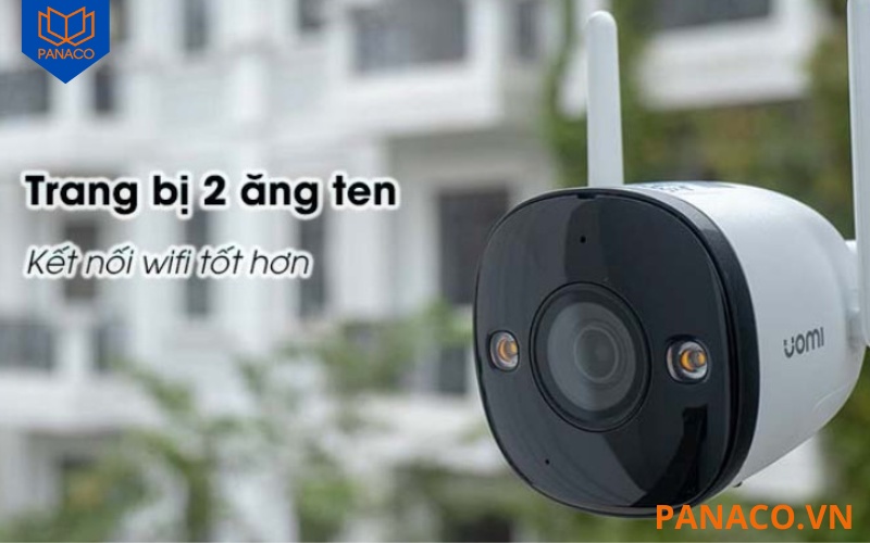 IPC-F22FEP bắt wifi tốt hơn nhờ 2 ăng ten