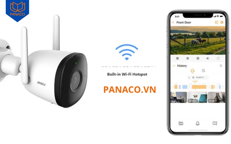 Tính năng wifi Hospot trên camera imou